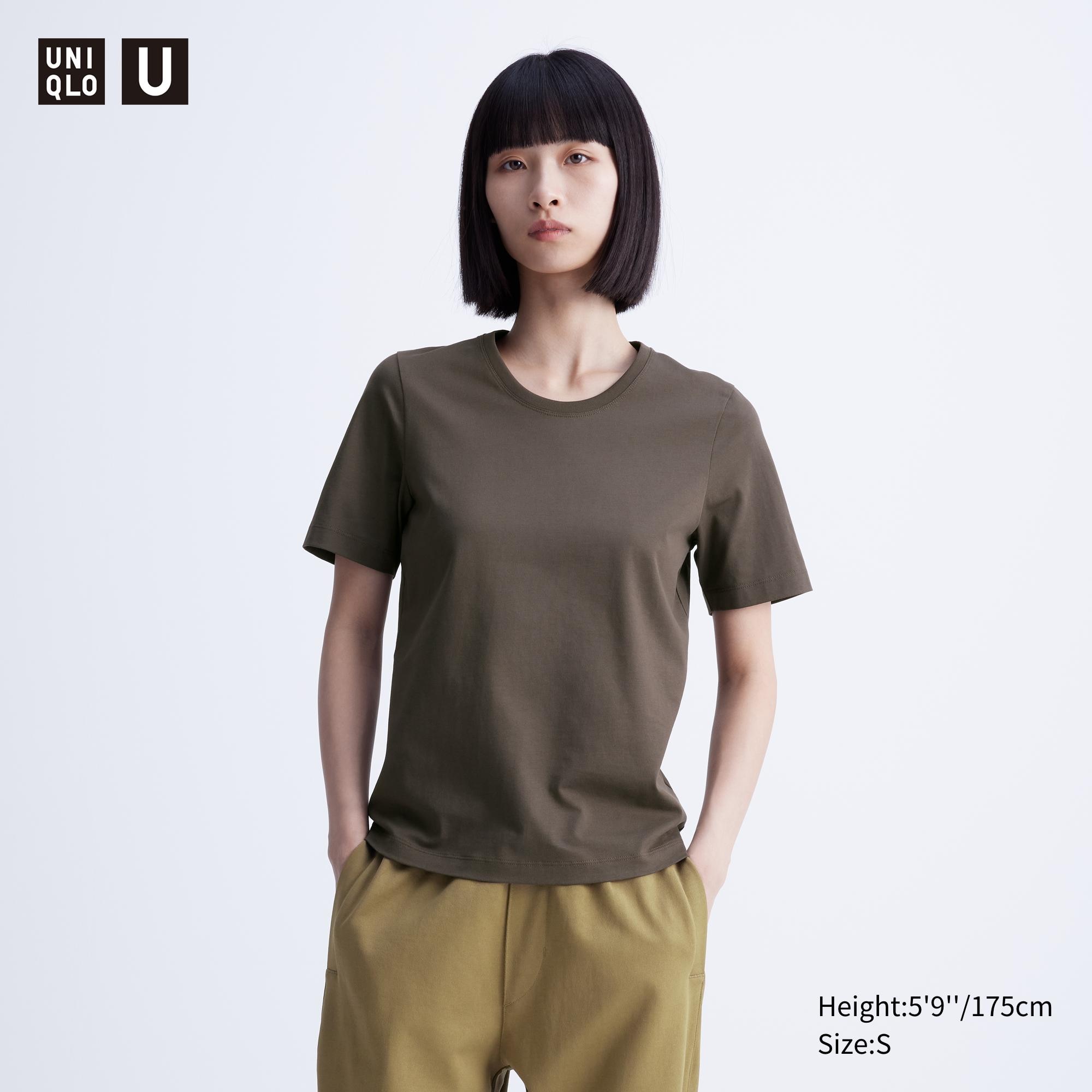 Supima Cotton Crew Neck T-Shirt | UNIQLO EU