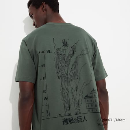 Attack on Titan UT Bedrucktes T-Shirt