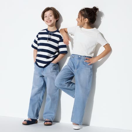 Kinder Jeans mit Reißverschluss (Wide Fit)