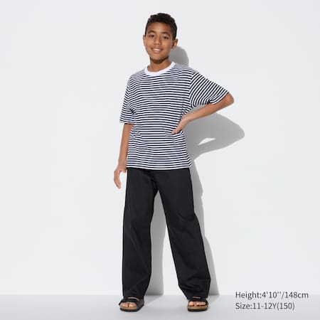 Kids Wide Leg Jeans | UNIQLO UK