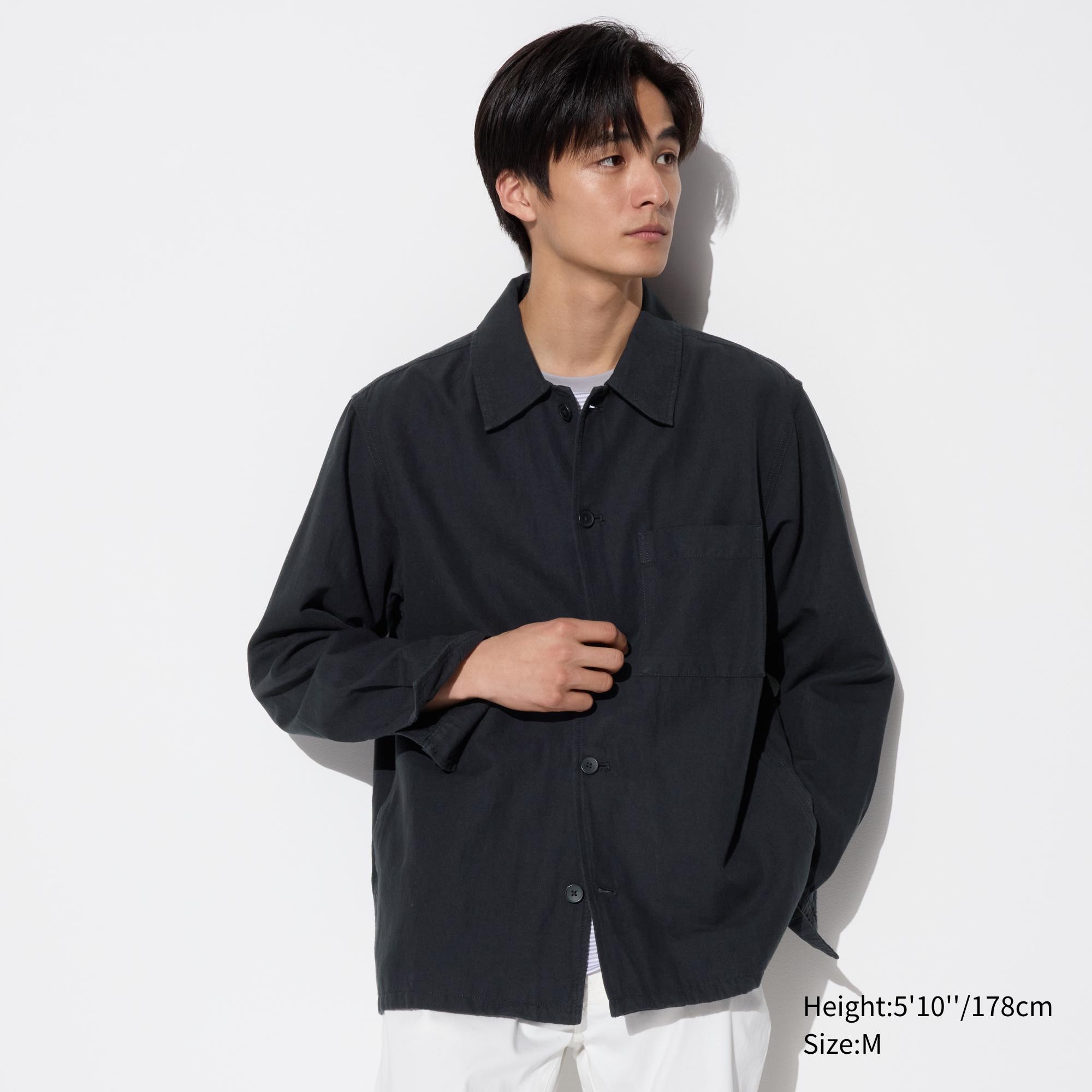 Linen Blend Relaxed Fit Overshirt | UNIQLO GB