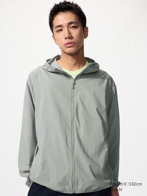 Uniqlo - Parka Transportable À Protection Uv - Gris - Xl