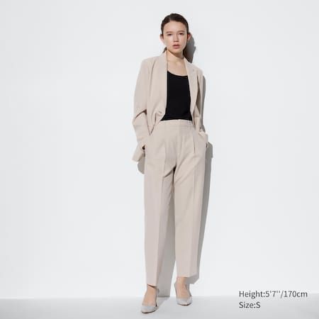 UNIQLO WIDE PANTS HIGH WAIST ANDROGYNEMNL