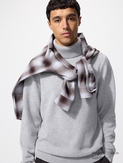 100% Lambswool Turtleneck Jumper