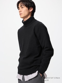 Maglione Lana Collo Alto