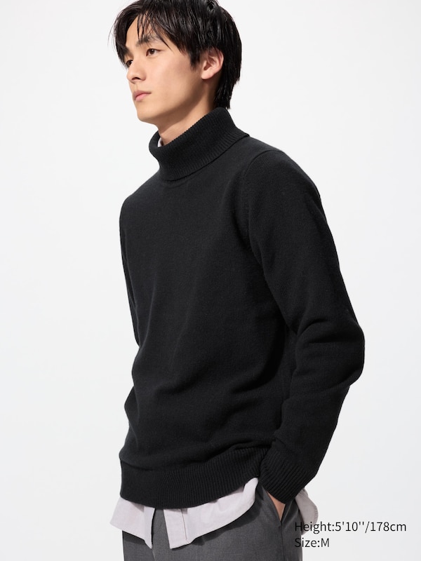 Pull en Laine Col Roulé
