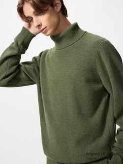 100% Lambswool Turtleneck Jumper