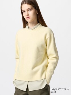 Jersey punto suave cuello redondo (Soufflé)