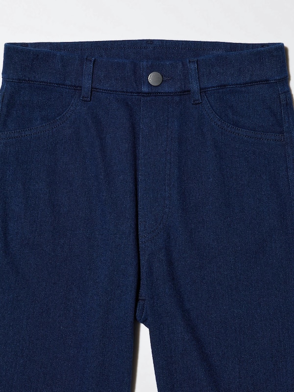 HEATTECH Ultra Stretch Leggings (Denim, Longer)