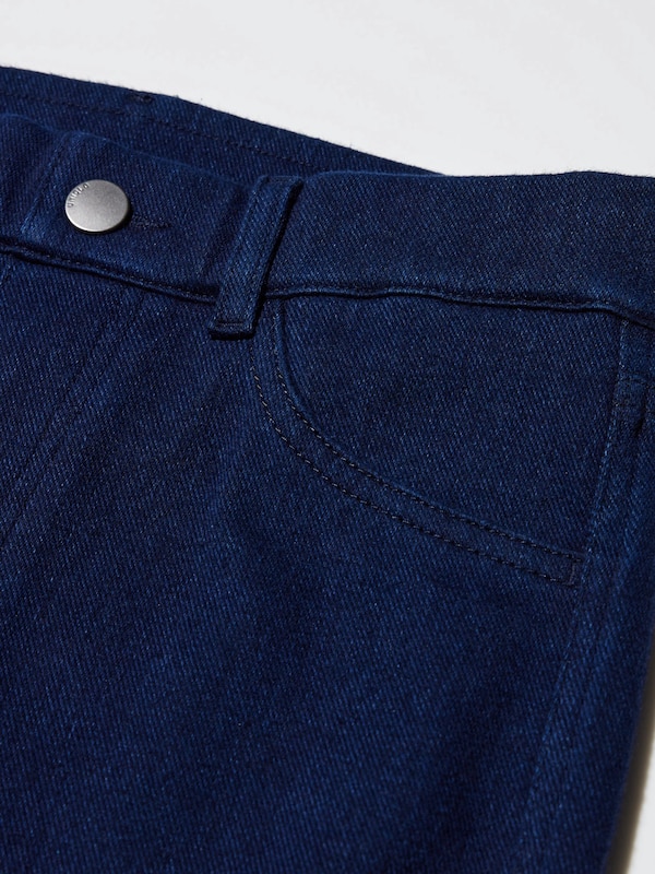 HEATTECH Ultra Stretch Leggings (Denim, Longer)