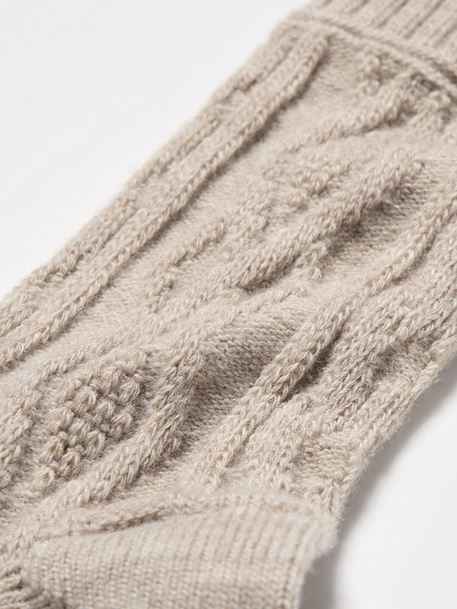 Women's HEATTECH Socks (Cable) | UNIQLO SK