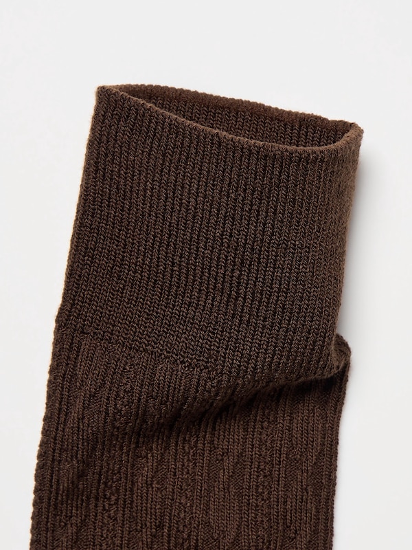 Chaussettes Hautes en Maille HEATTECH