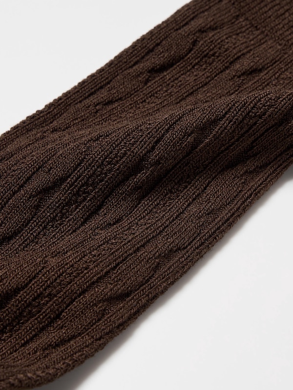 Chaussettes Hautes en Maille HEATTECH