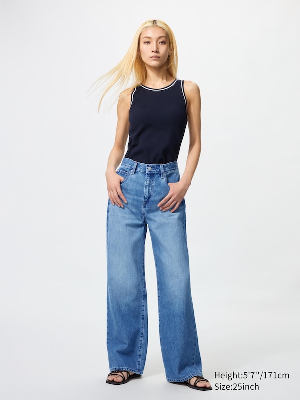 Wide Straight Jeans