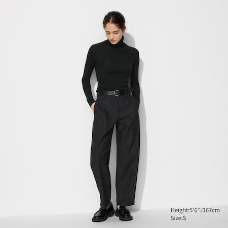 Curved Baker Trousers | UNIQLO GB