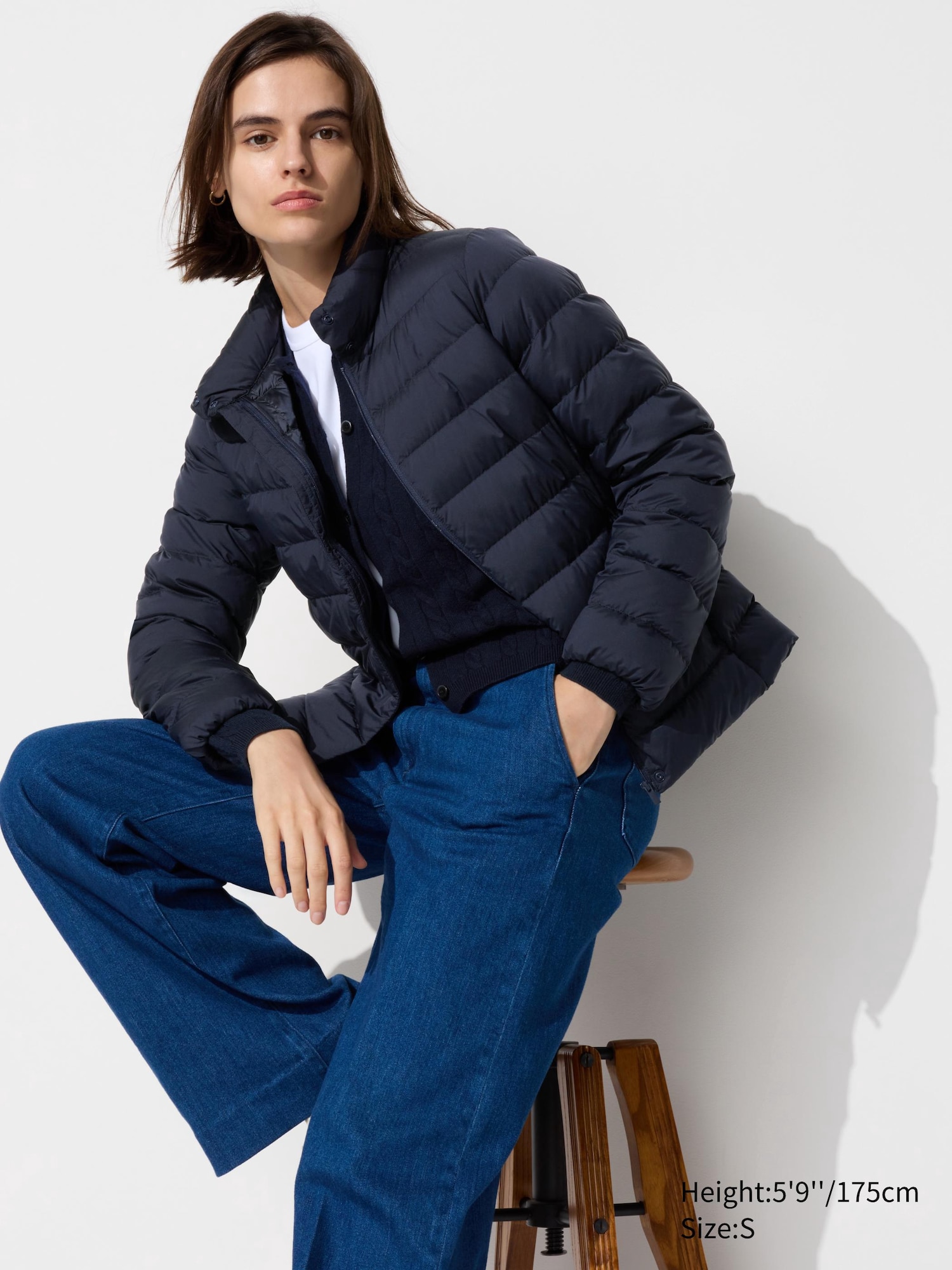 Light down jacket women's uniqlo best sale