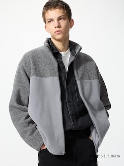 Fleece Full-Zip Jacket (Colour Block)