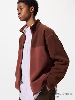 Fleece Full-Zip Jacket (Colour Block)