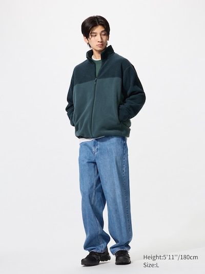 Fleece Full-Zip Jacket | Colorblock