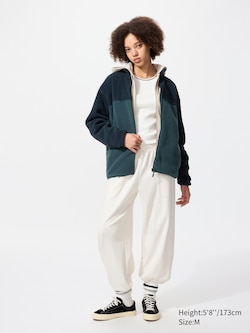 Fleece Jacke (Colourblocking)