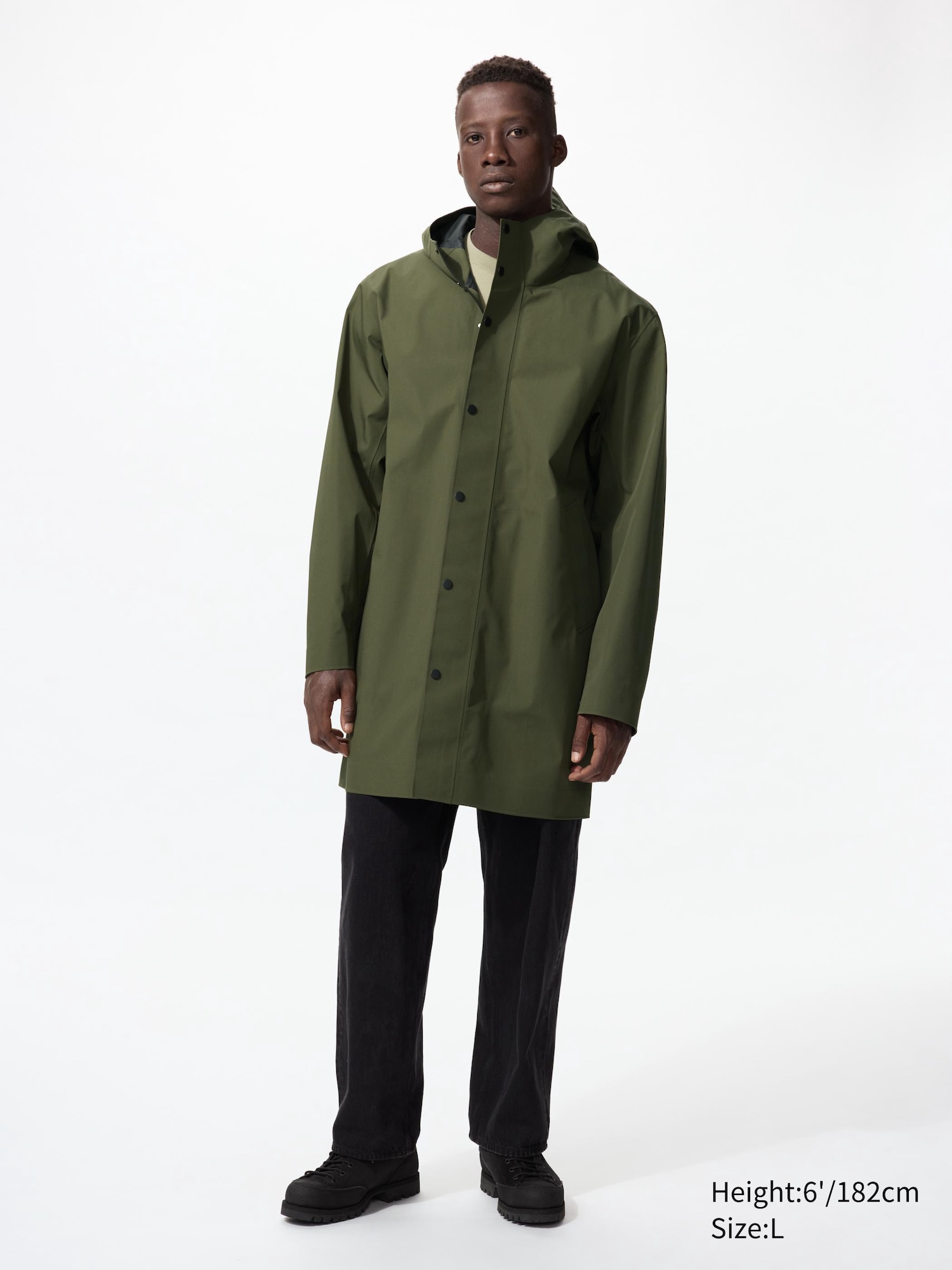 Uniqlo rain mac sales
