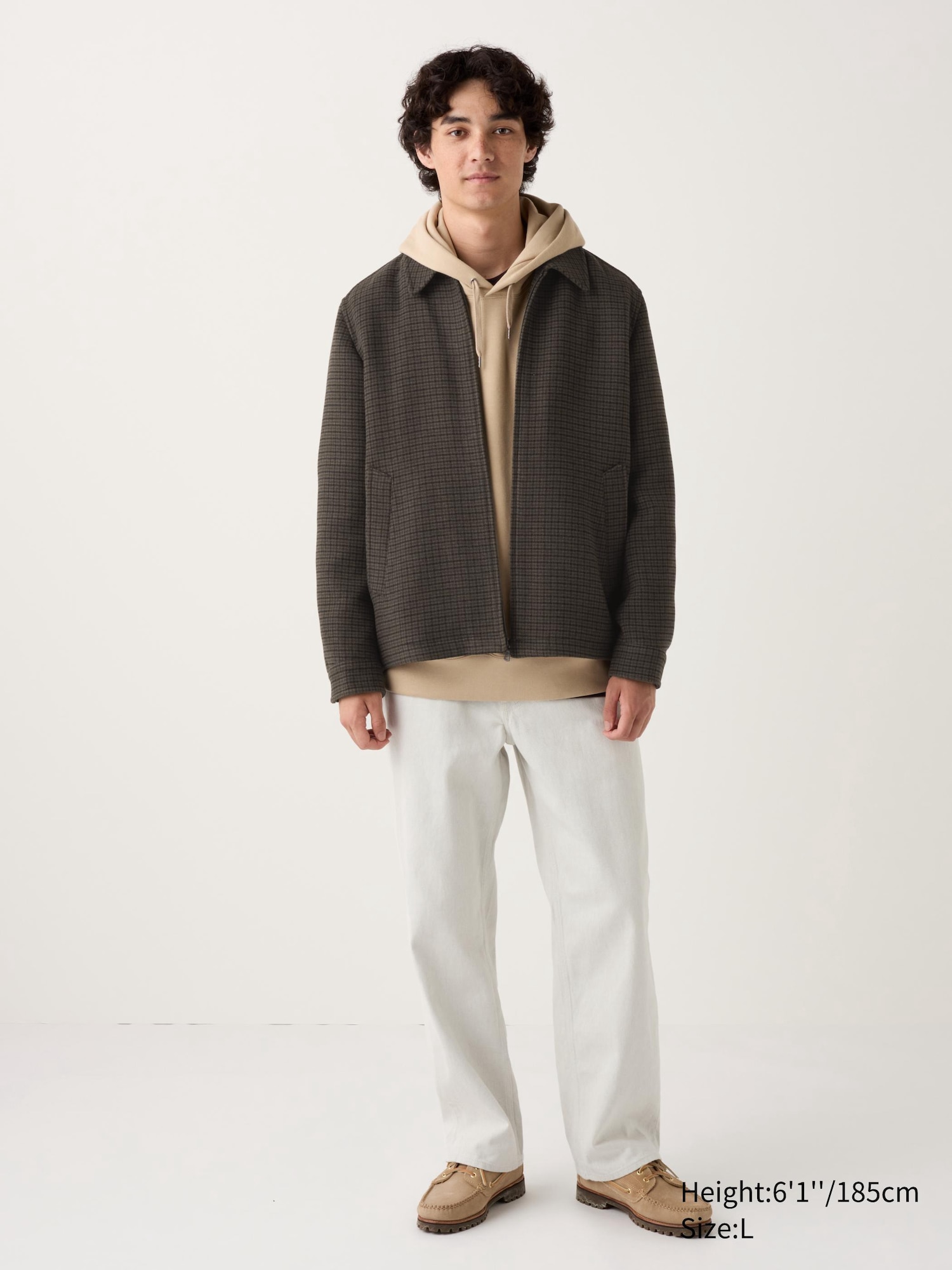 WYM LIDNM（ウィム バイ リドム）の「SHAGGY SHORT SOUTIEN COLLAR BLOUSON（ブルゾン）」 - WEAR