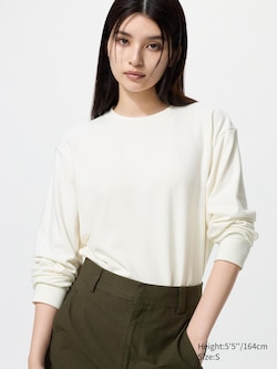 Soft Knit Fleece Crew Neck T-Shirt