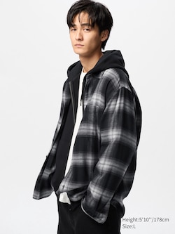 Flannel Shirt (Regular Collar, Check)