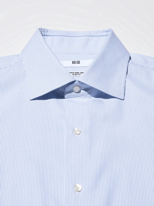 Chemise Slim Sans Repassage (Rayée)