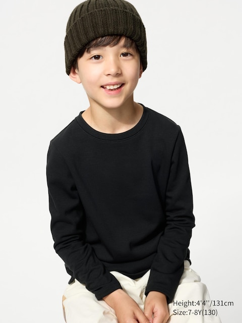 Uniqlo Zwart - Heattech Ultra Warm Longsleeve - 11-12 Jaar (150Cm)