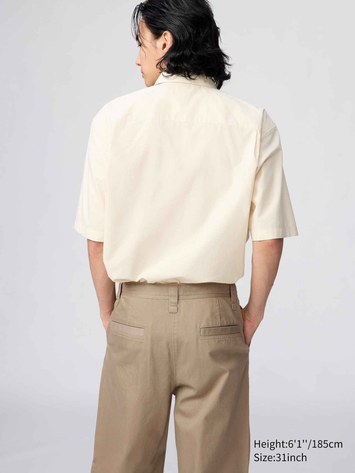 Men's Wide Chino Trousers | UNIQLO NL