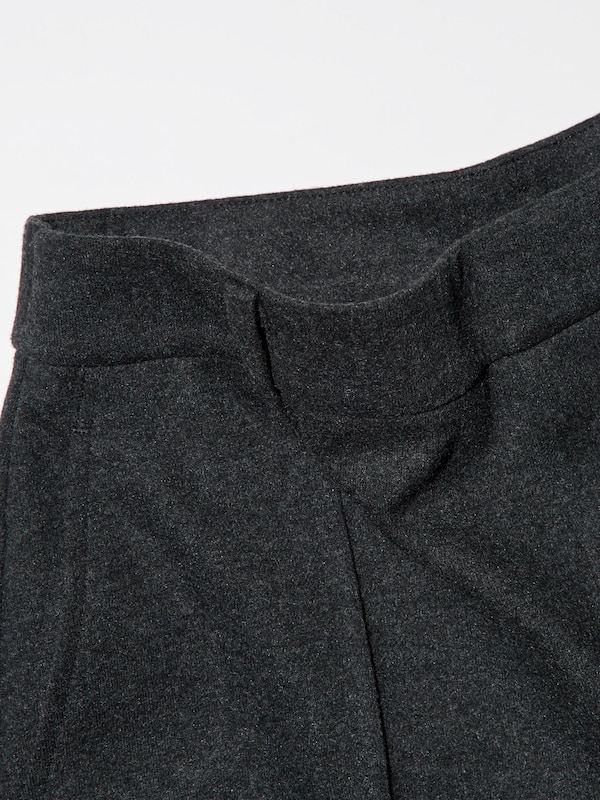 Brushed Jersey Wide Trousers