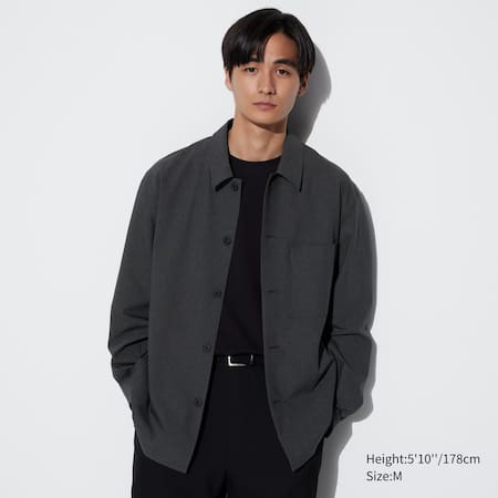 AirSense Ultra Light Wool-Like Shirt Jacket