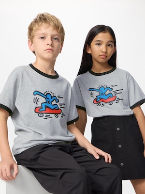 NY POP ART UT Graphic T-Shirt (Keith Haring)