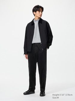 Corduroy Easy Ankle Trousers