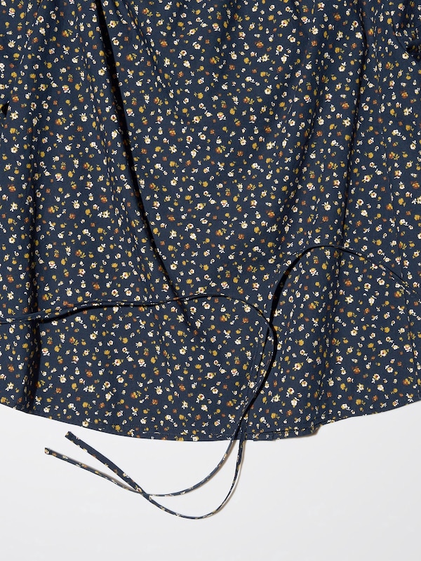 Cotton Square Neck Blouse (Print)