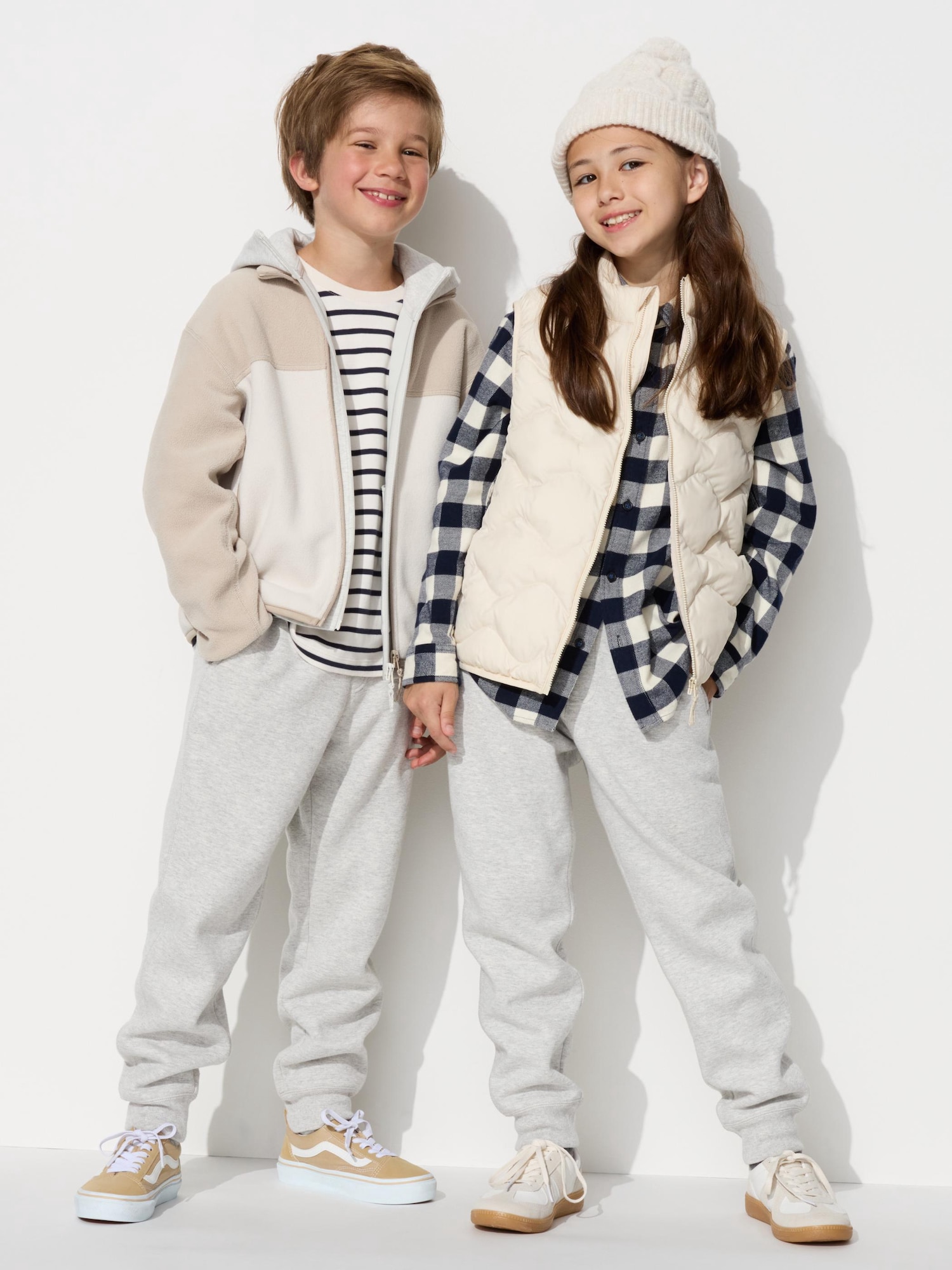 Kids Pile Lined Joggers UNIQLO UK