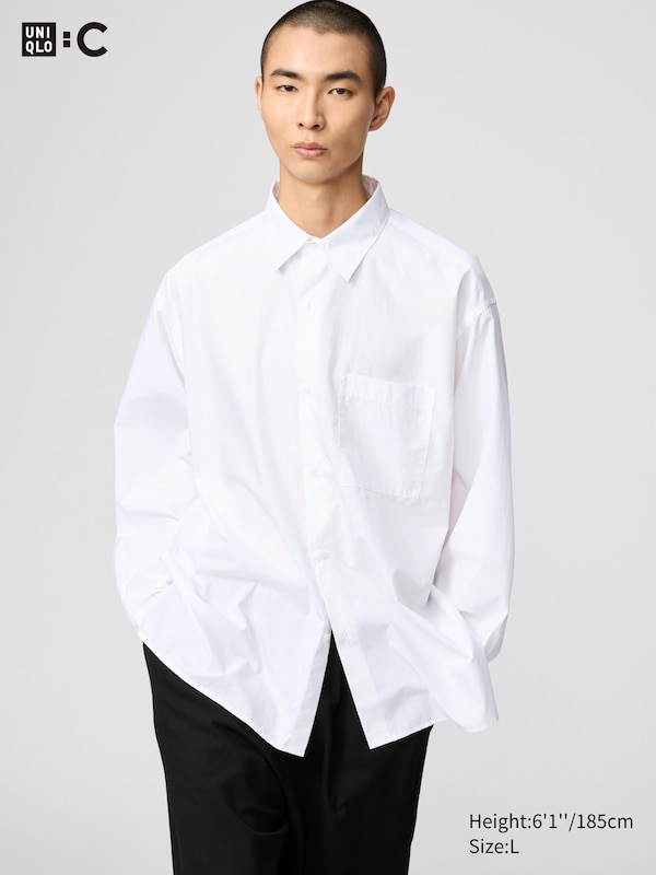 Chemise oversize en coton
