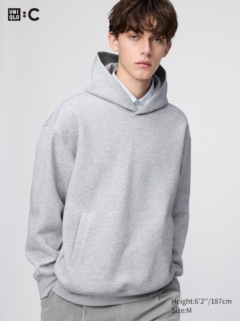Uniqlo - Sweat À Capuche Oversize - Gris - S