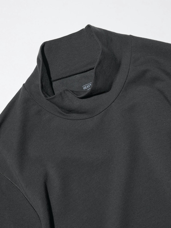 HEATTECH Extra Warm Cotton Mock Neck T-Shirt