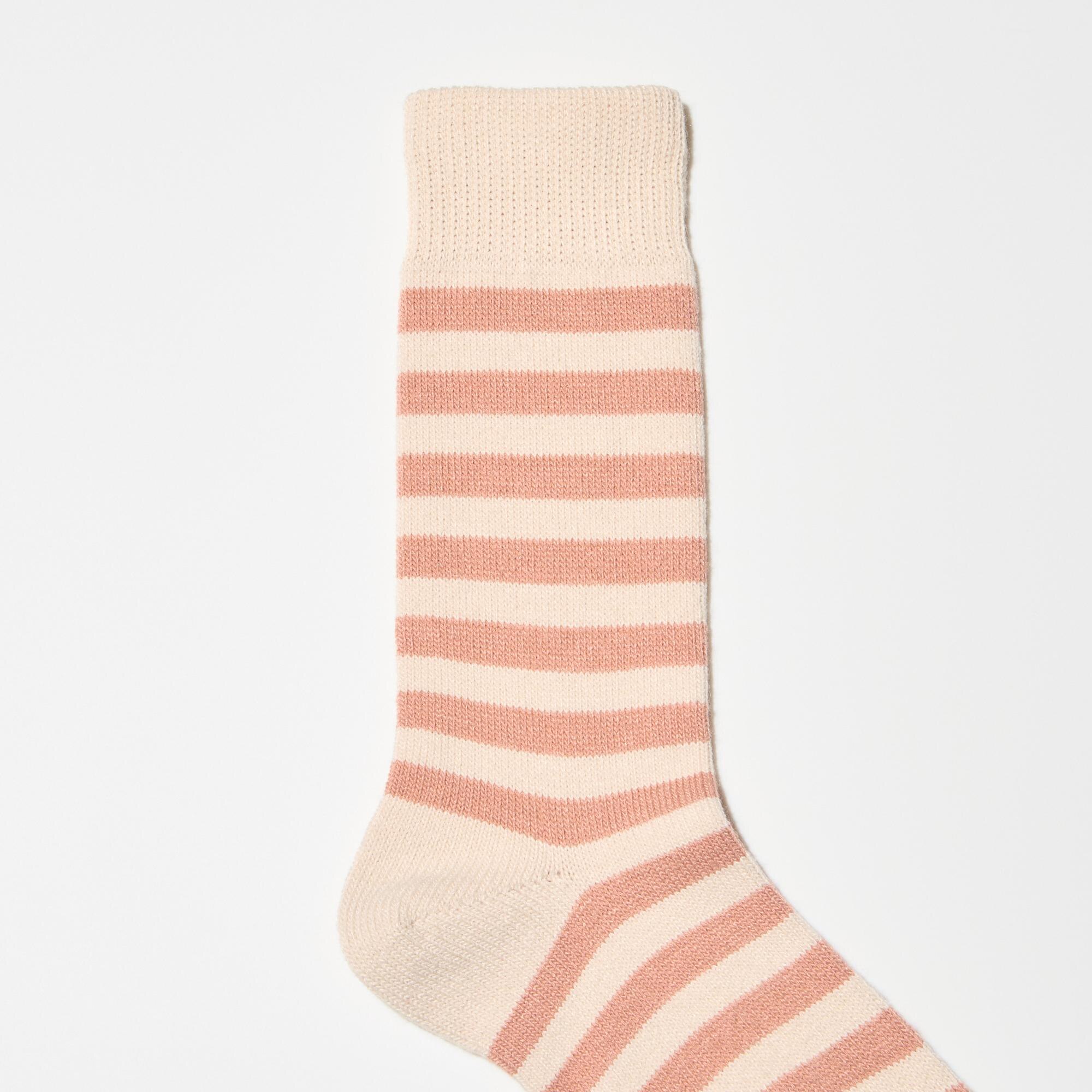 2 Paires De Chaussettes Longues Rayées – Mi-bas Colorés Pour Femmes, élastiques, Confortables, Pour Jupes, Shorts, Boots (tailles Ajustables)