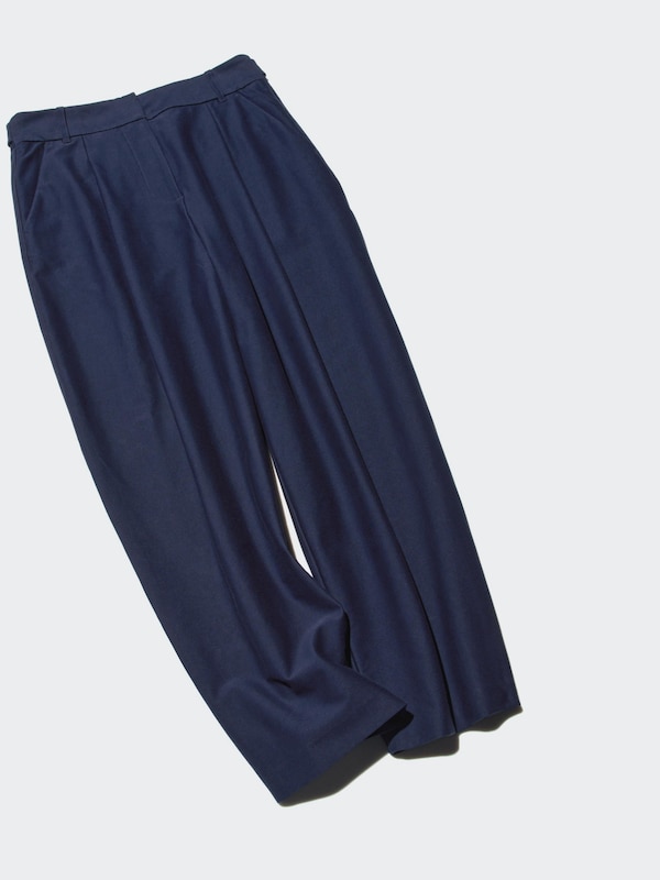 Twill Jersey Barrel Trousers
