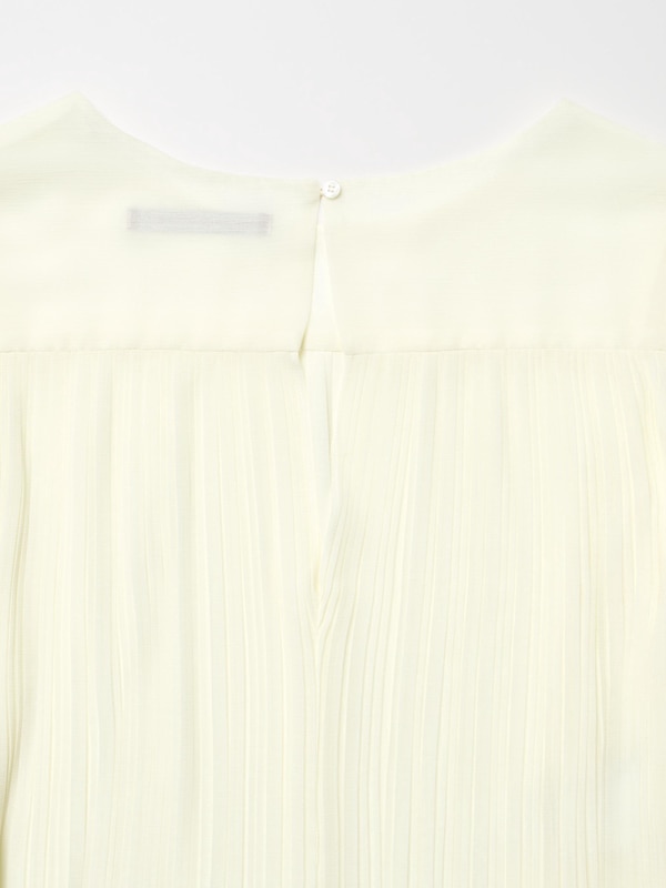Pleated Chiffon Blouse