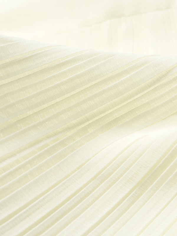 Pleated Chiffon Blouse