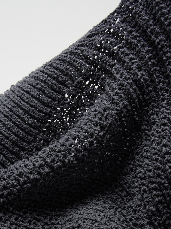 Pull Sans Manches en Coton Mélangé