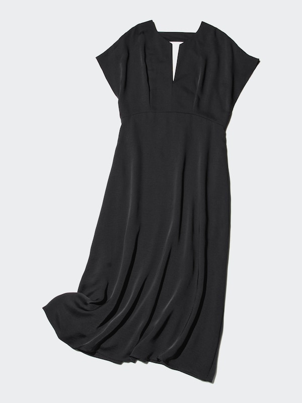 Robe Longue Col V