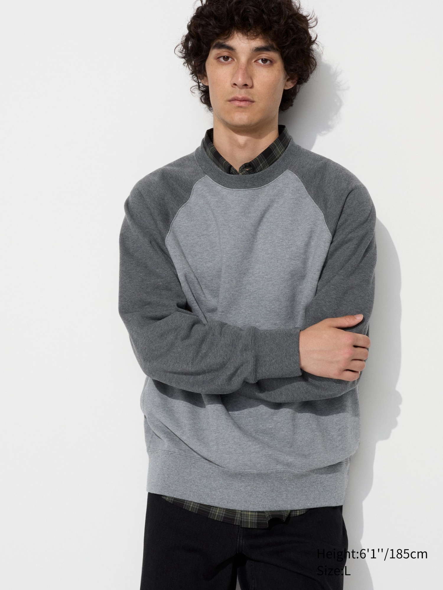 Uniqlo grey sweatshirt sale