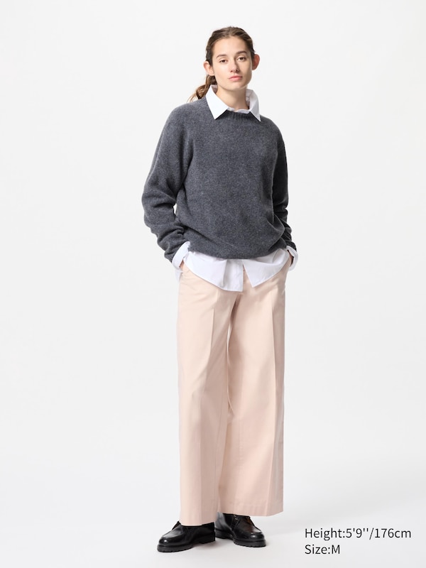 Wide Chino Trousers (Longer)