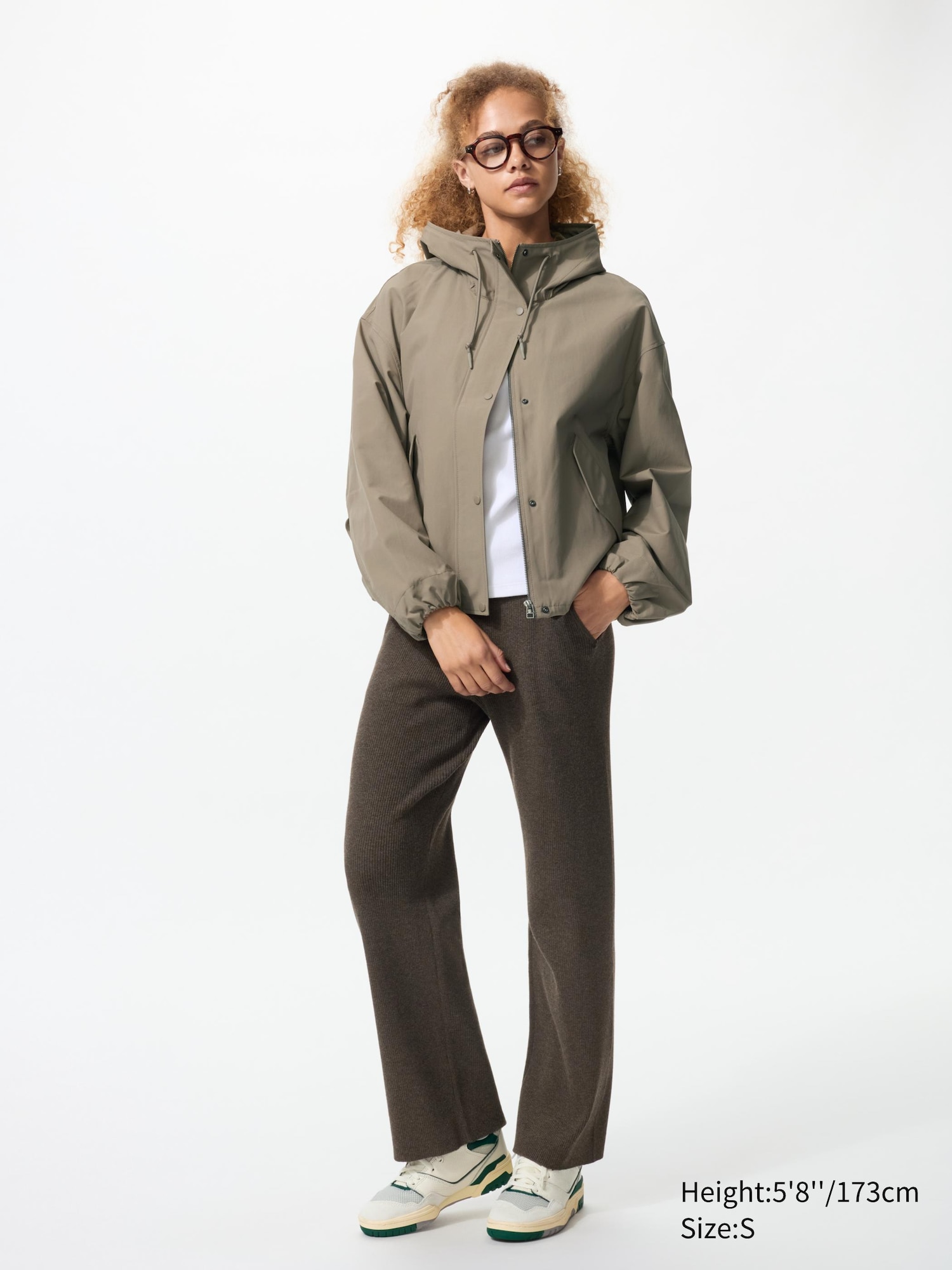 Pantalon en maille côtelée (Long) pour Femme | UNIQLO FR