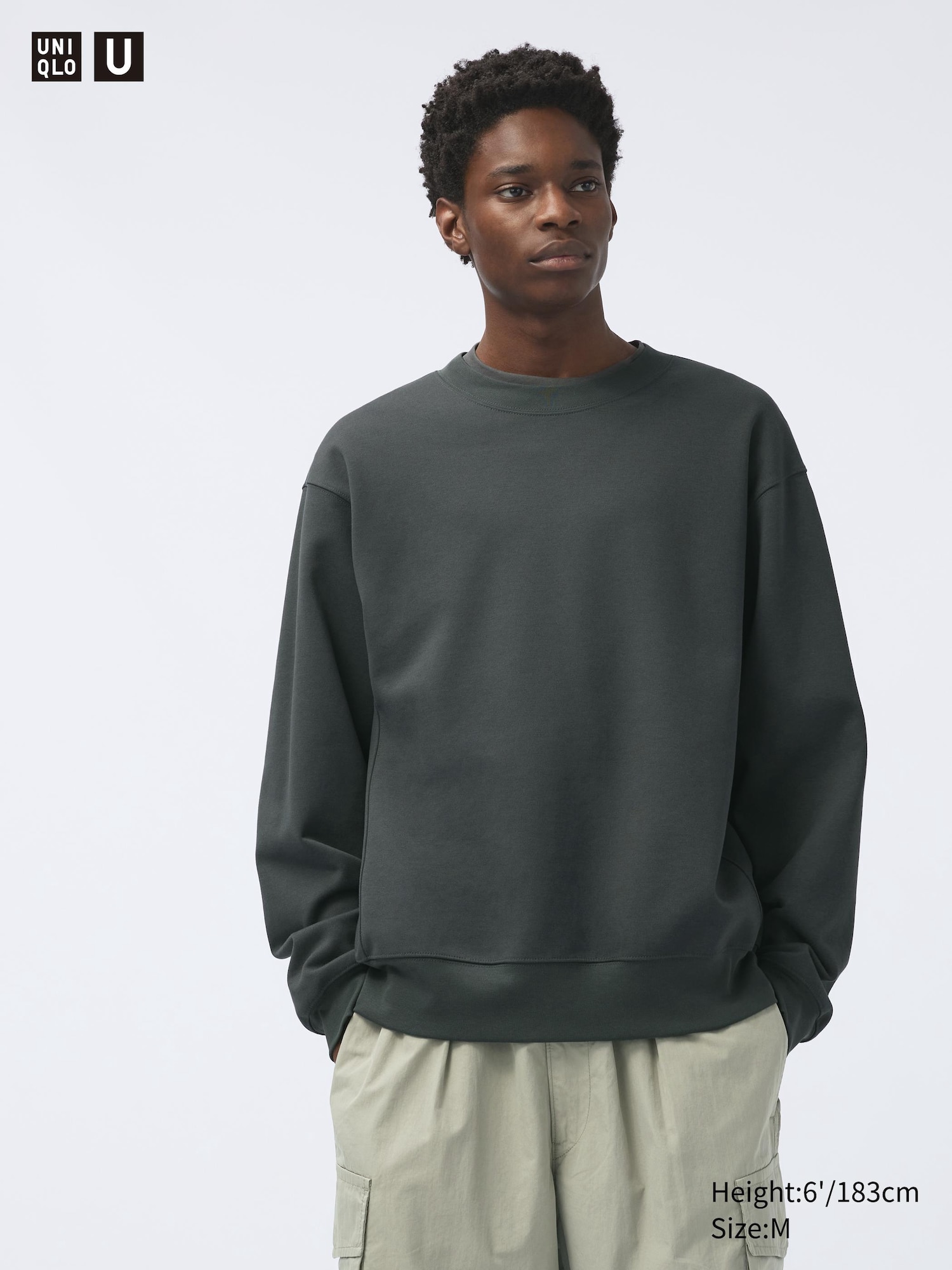 Uniqlo oversized sweatshirt sale